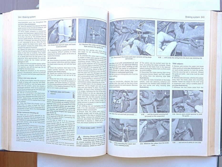 PEUGEOT 407 Livro original de reparações ou manutenção
