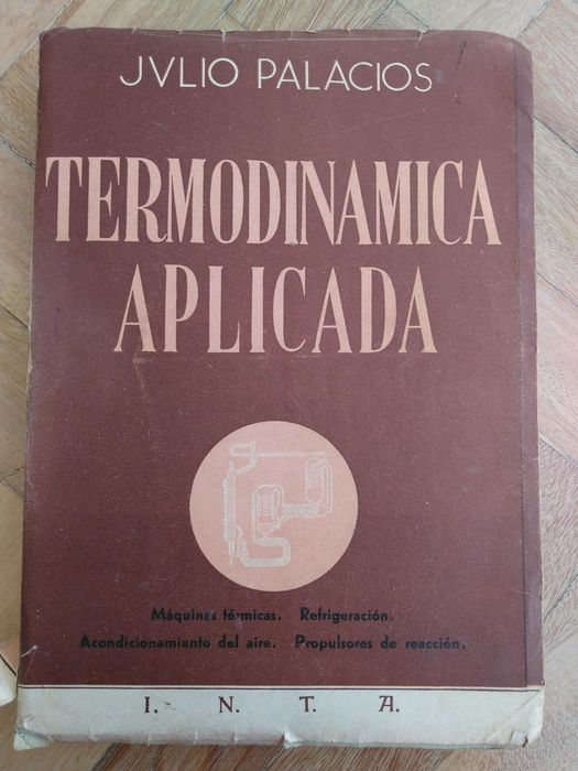 livro: Julio Palacios "Termodinámica aplicada”