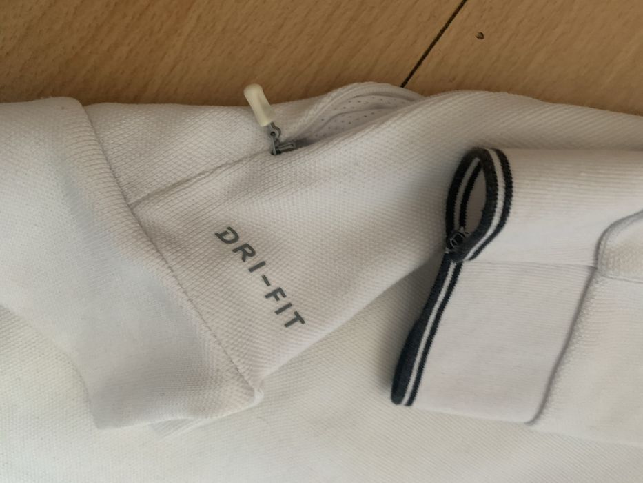 Bluza biala nike tenis court agassi r.L