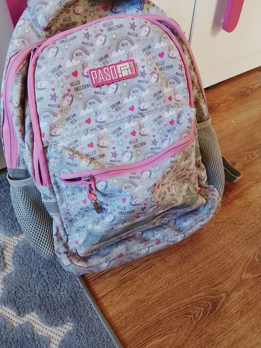 Plecak szkolny dla dziewczynki