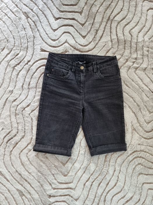 Czarne kolarki, jeans, George, 8/36