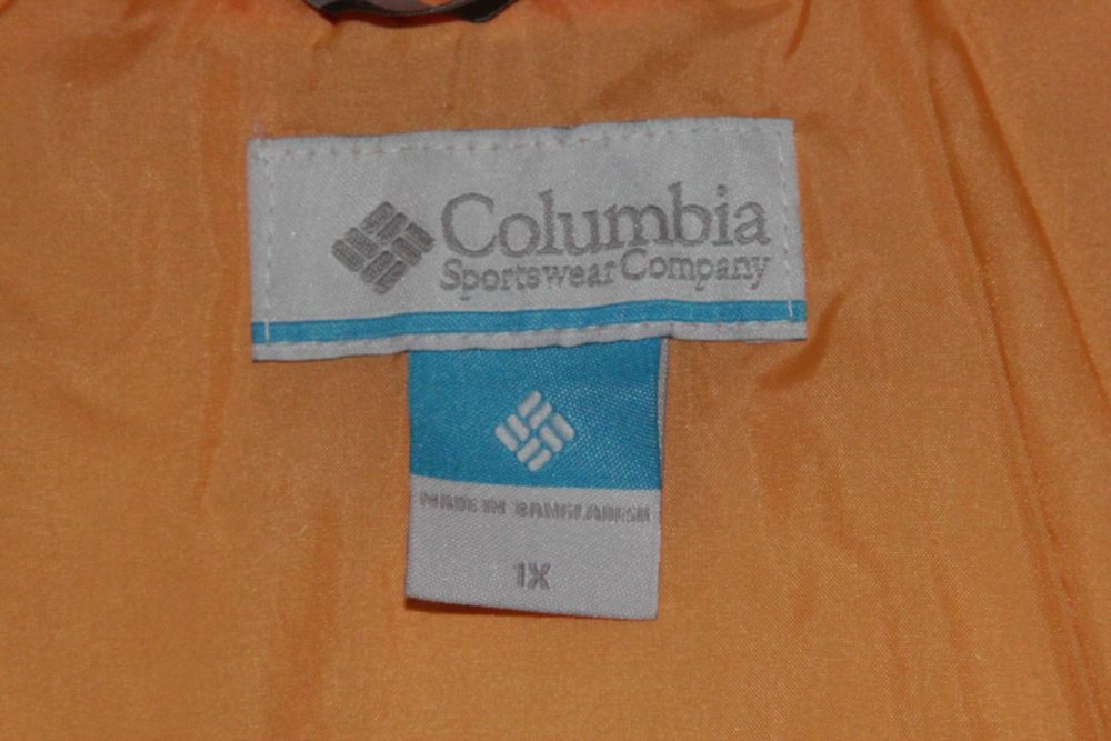Куртка женская Columbia, размер 1X и 2XL