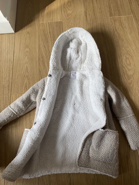 Kurtka, sztuczny baranek 122 cm , Zara