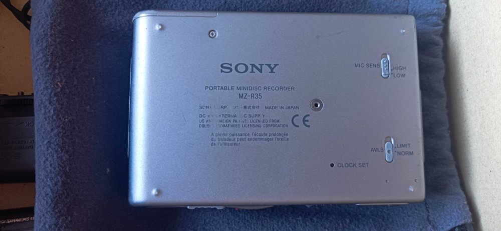 Minidisc Sony usado-novo impecável 2