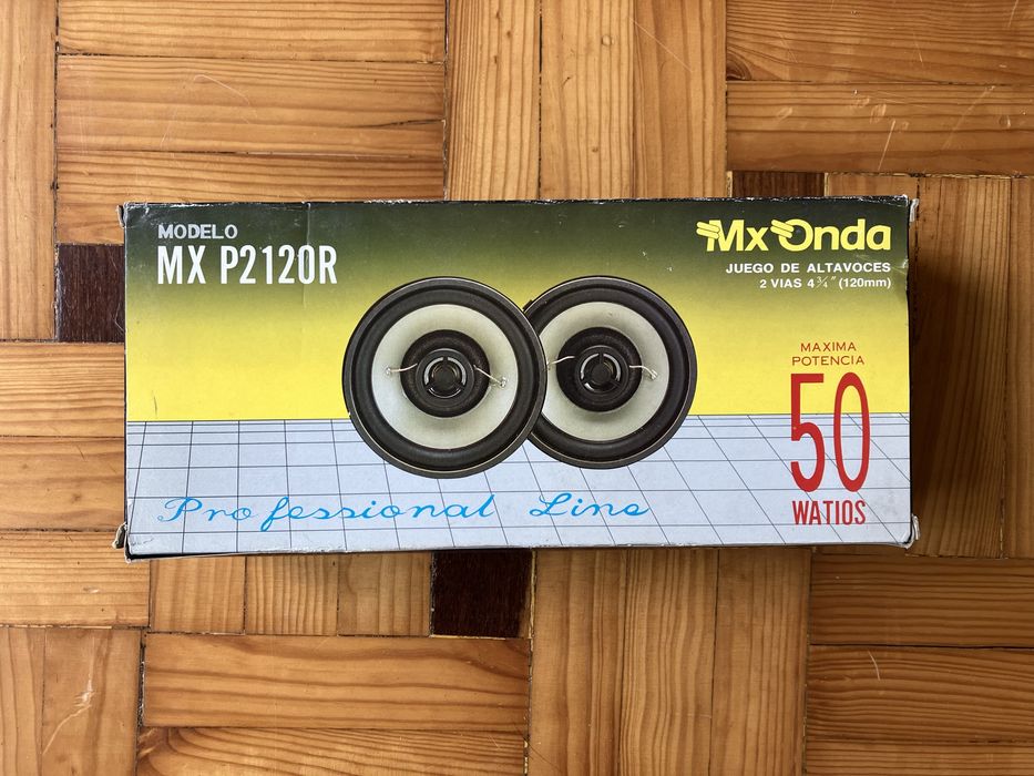 Par de Colunas monitores 50 watts 120mm