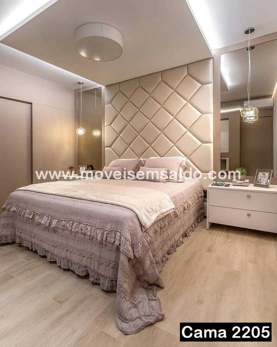 Camas de Casal com Cabeceira Alta - Fazemos todas as medidas e cores.