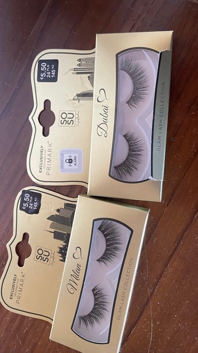 2 kits novos de pestanas