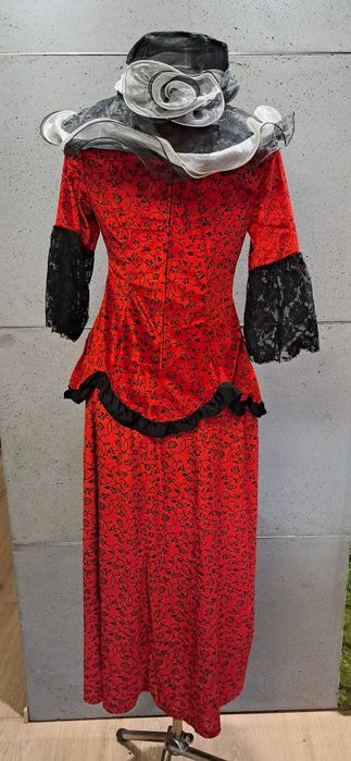 Strój przebranie kostium dama