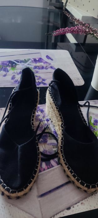 Espadryle czarne  Sinsay