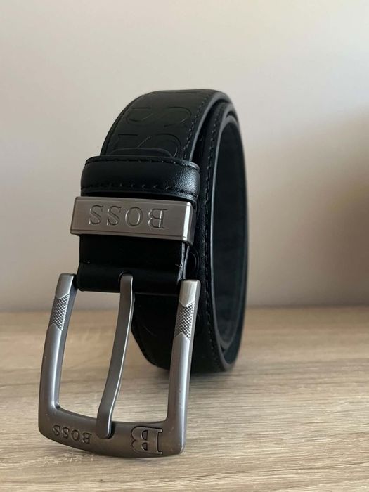 Skórzany Pasek Męski Hugo Boss