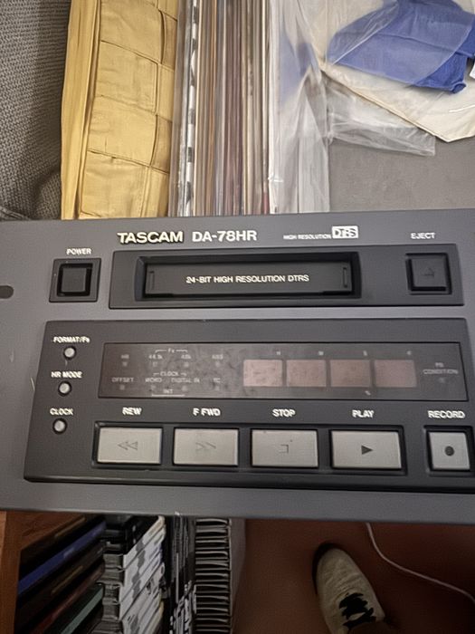 Gravador tascam da78-hr