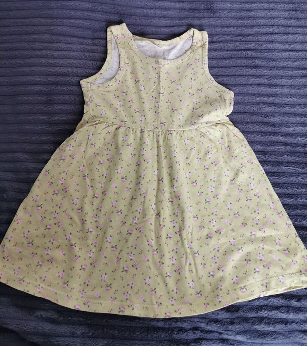 Sukienka letnia H&M zielona