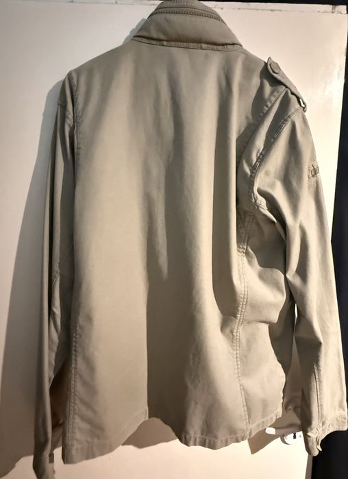 Kurtka męska Diverse Deluxe – beżowa, militarny styl, wygodna