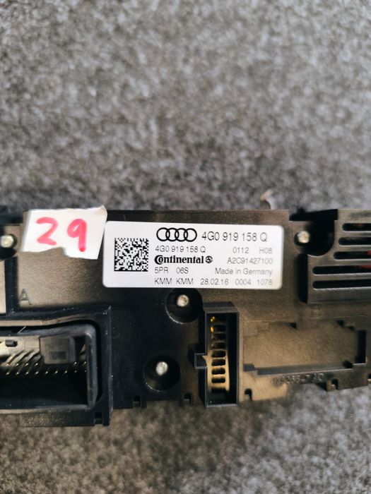 Climatronic sofagem / comando chaufagem AUDI A6 C7