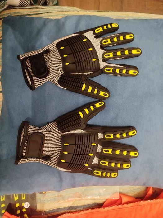 Luvas anti impacto e anti corte
