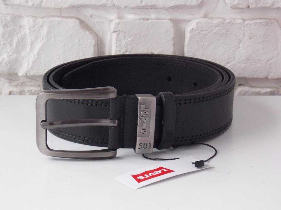 Шкіряний чоловічий ремінь Levis / кожаный ремень мужской