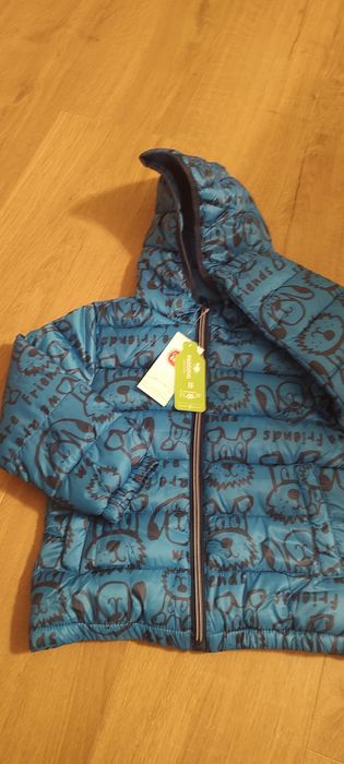 Kurtka wiosenna, przejściowa, pikowana,110, cool club, smyk