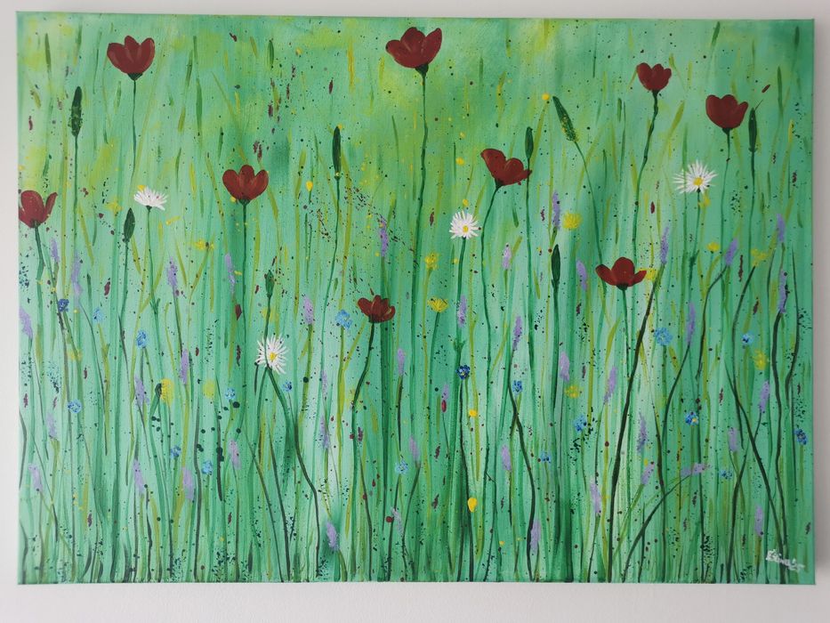 Obraz ręcznie malowany