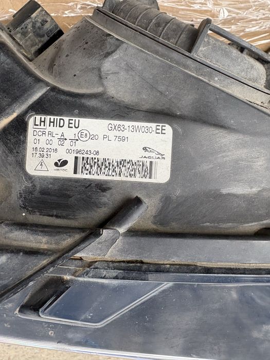 Lampa Reflektor Jaguar F-PACE Xenon