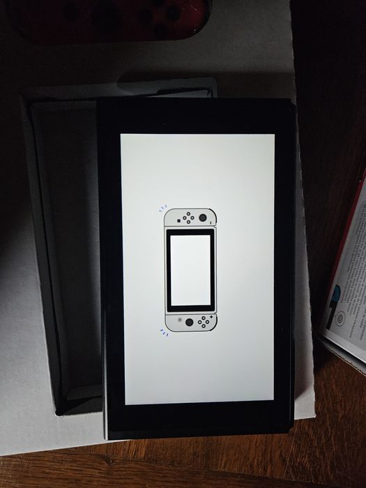 Nintendo Switch em caixa