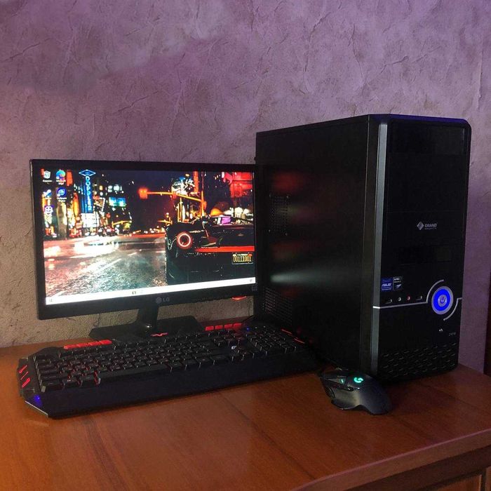 Компьютер Ігровий ПК RX 560 4GB Стаціонарний комп AMD 4 ядра Системник