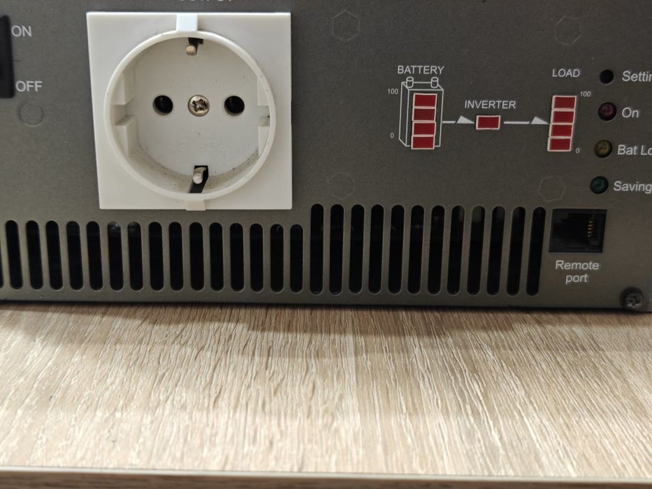 TN-1500-212B Mean Well Инвертер с функцией UPS 1500 Вт, 230 В (DC/AC П