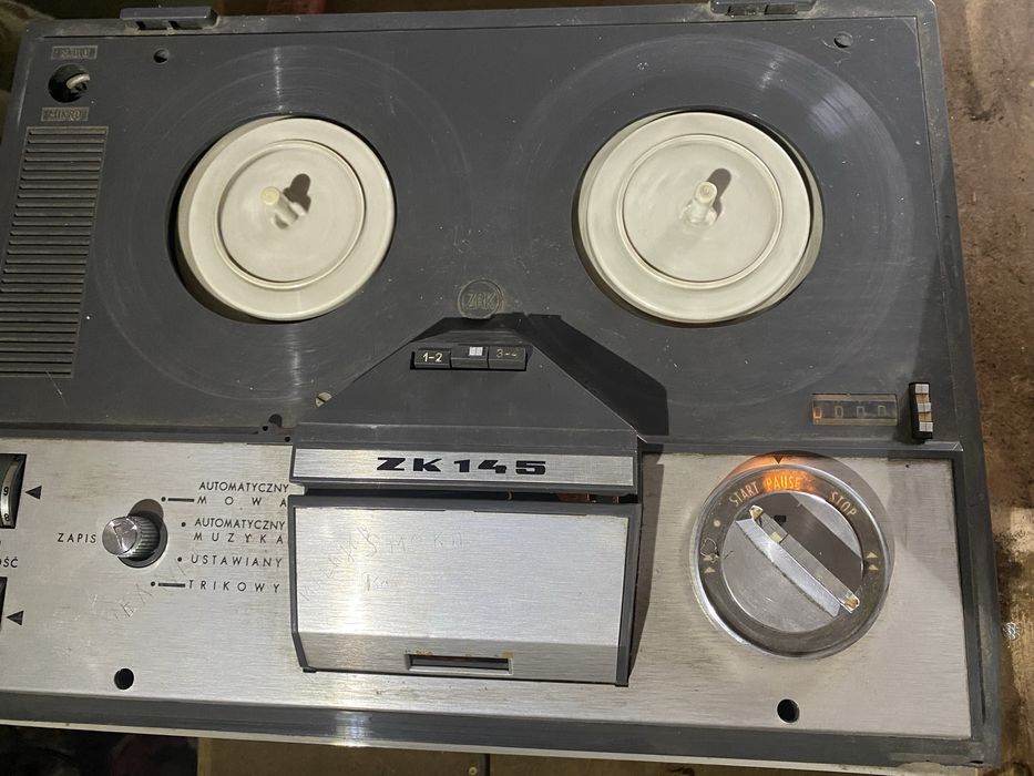 szpulowy magnetofon kasetowy ZK 145