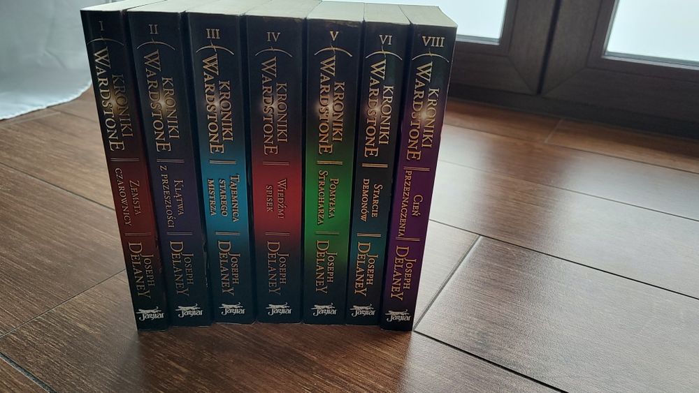 Kroniki Wardstone tomy 1, 2, 3, 4, 5, 6, 8