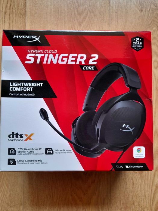 Auscultadores Hyperx Stinger 2 Core (NOVO)
