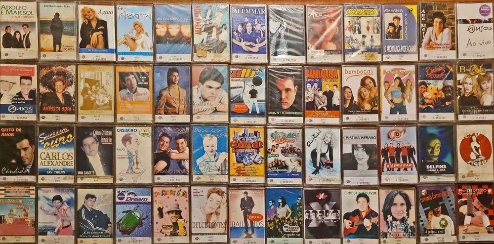 Cassetes variadas Novas