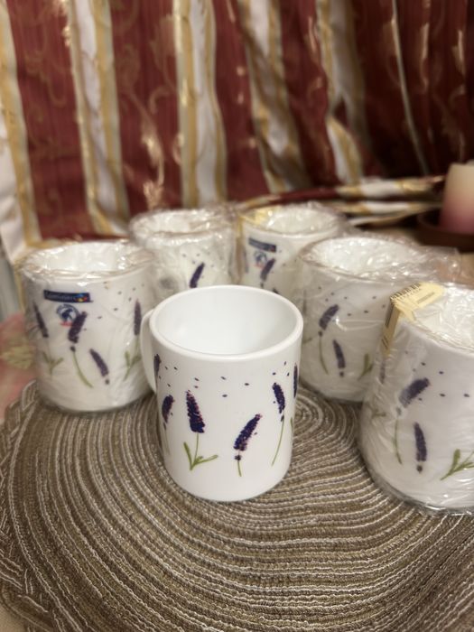 чашки Luminarc ESSENCE LAVENDER, 320 мл  новые