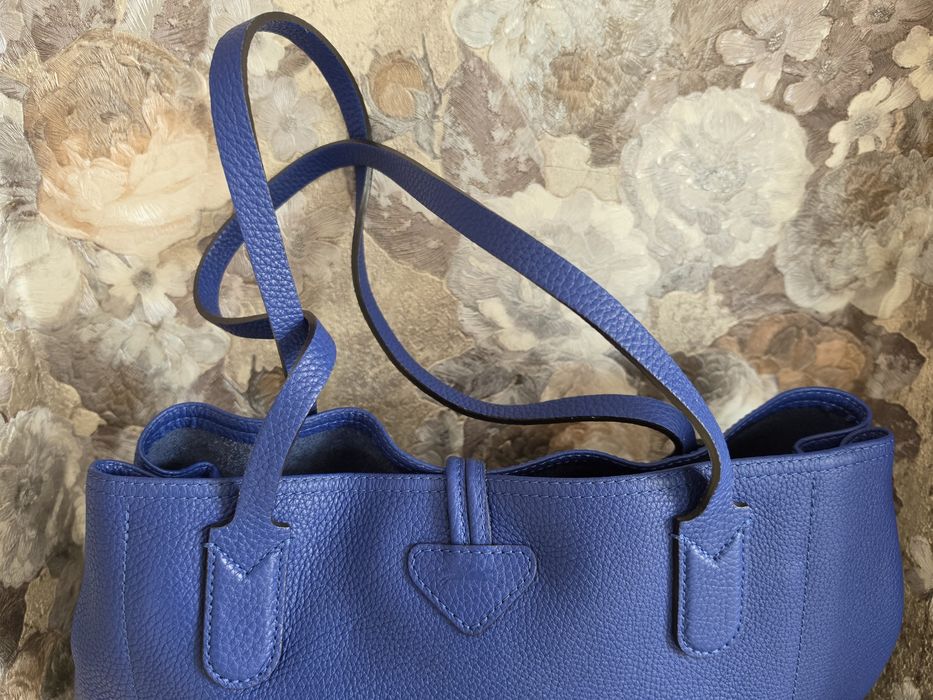 Шкіряна сумка Longchamp оригінал