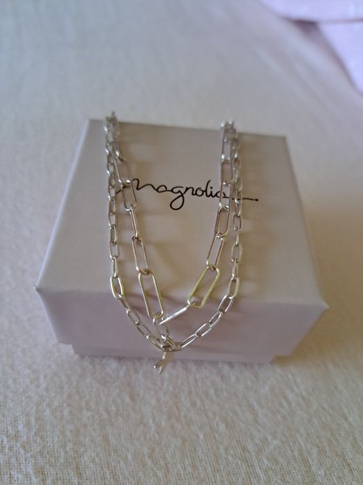 Pulseira prata s925 Magnolia