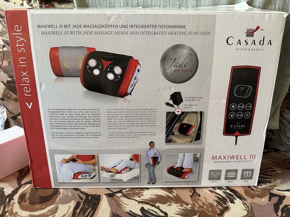 Poduszka masująca Maxiwell III Casada Jade