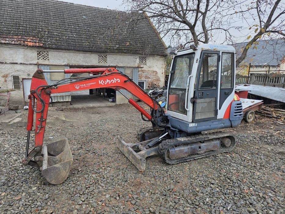 Minikoparka Kubota kx 91-2 koparka