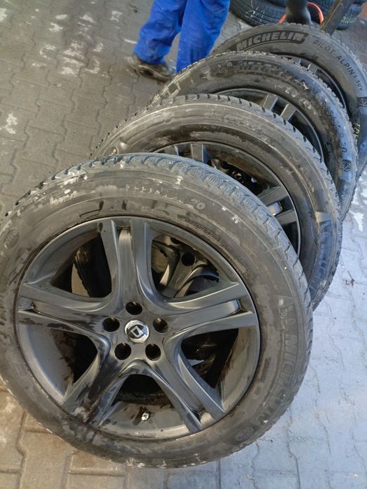 Koła aluminiowe 5x120 zimowe land rover 255/55/20 Michelin