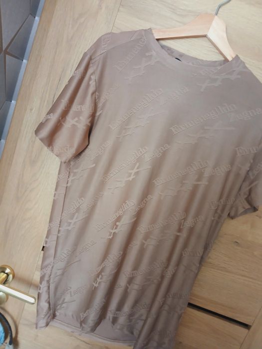 Beżowa Bluzka Ermenegildo Zegna S