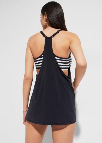 B.P.C top tankini czarny 2w1 44.