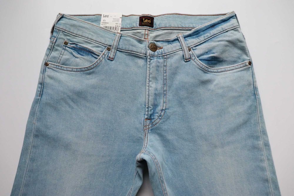 LEE DAREN ZIP FLY W33 L32 męskie spodnie jeansy regular nowe okazja