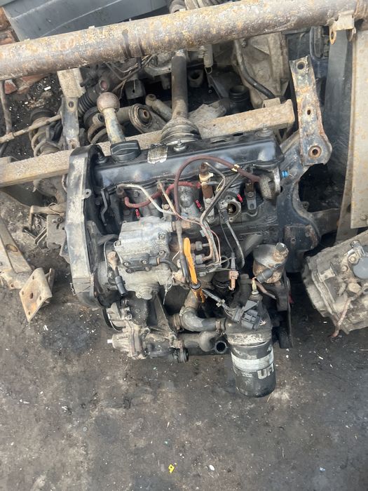 Мотор двигун 1Y 1.9TDI VW Caddy 2 Passat B3 Golf 3
