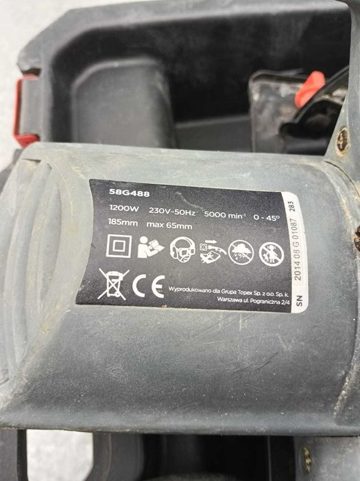 Graphite Piła Tarczowa 58G488 WALIZKA