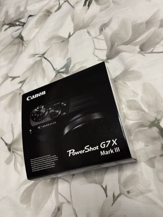 Canon g7x mark iii czarny 2 lata gwarancji