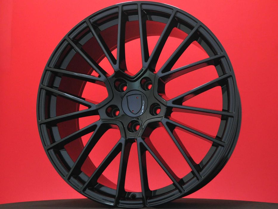 Czarne felgi R21 5x130 Porsche Cayenne E1 9PA II E2 92A Audi Q7 4M 1 I
