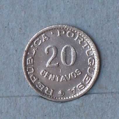 São Tomé e Principe 20 centavo 1962 - olx X10688