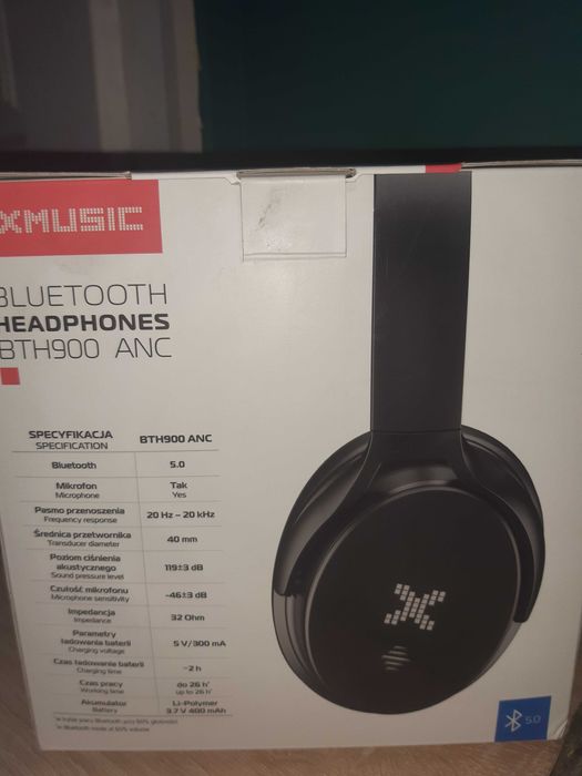 Sluchawki BLUETOOTH Headphones BTH 900ANC