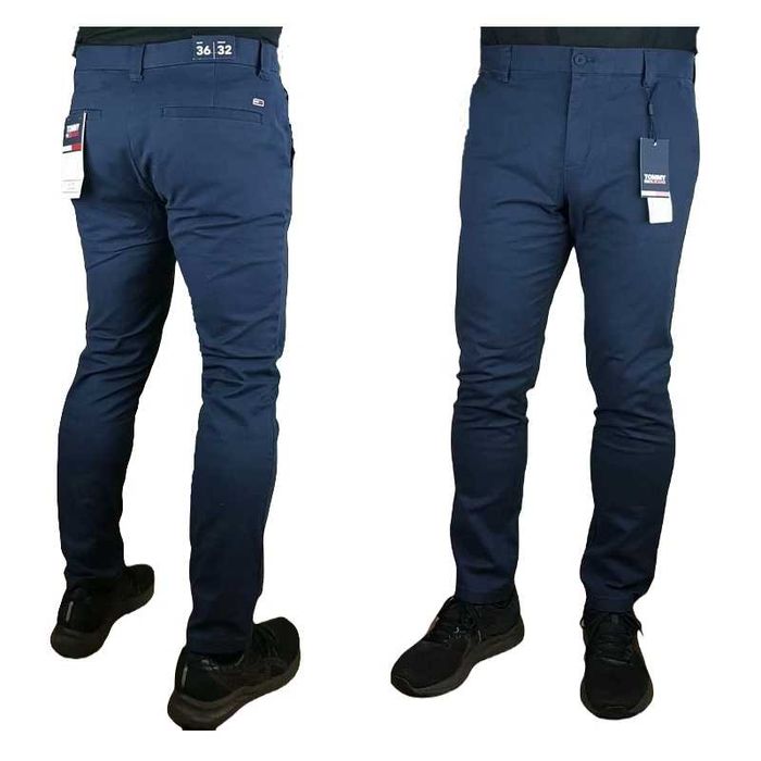 Męskie spodnie Tommy Jeans Austin Chino Slim Tapered nowe oryg.W31/L32