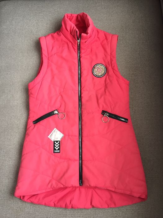 Жилетка безрукавка для дівчинки 8-13 років