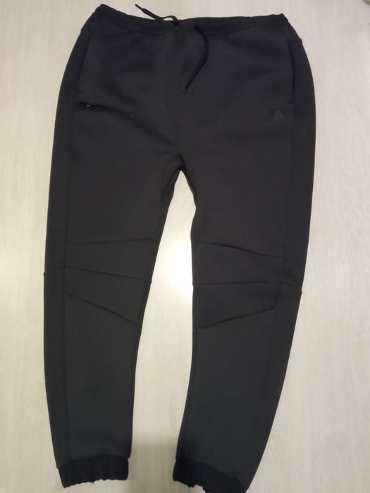 Reebok dresy XL czarne klasyk logo suwaki