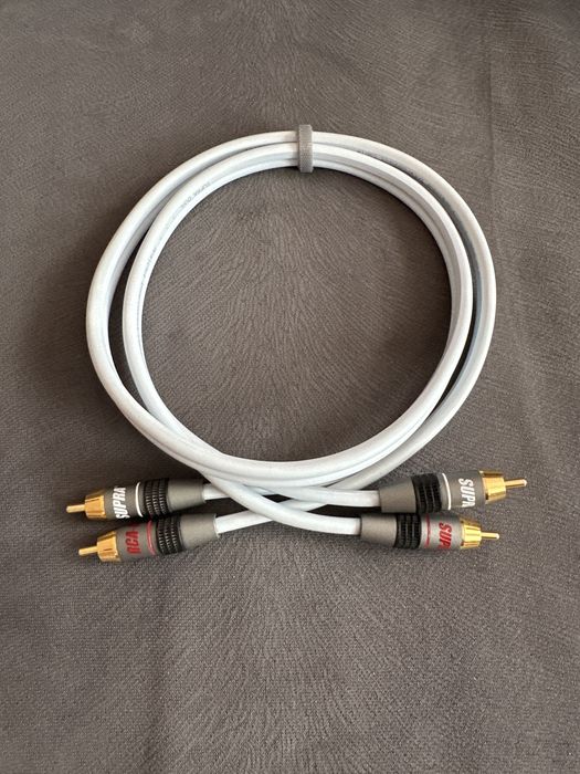 Przewód audio SUPRA DUAL-RCA