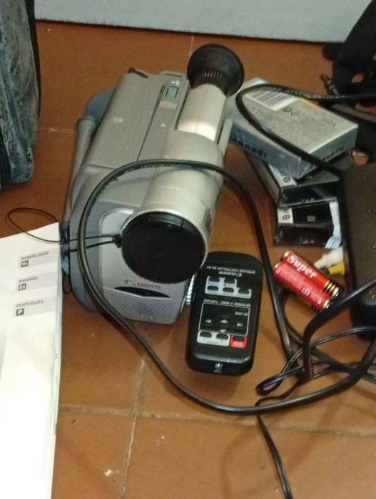 Canon Câmera V420 completa a funcionar